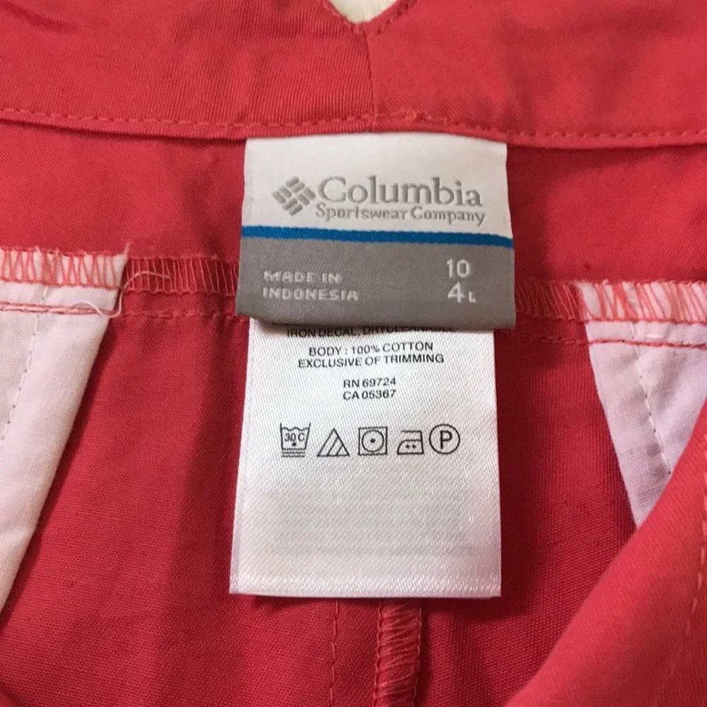 NWT Columbia Kenzie Cove Shorts Lobster